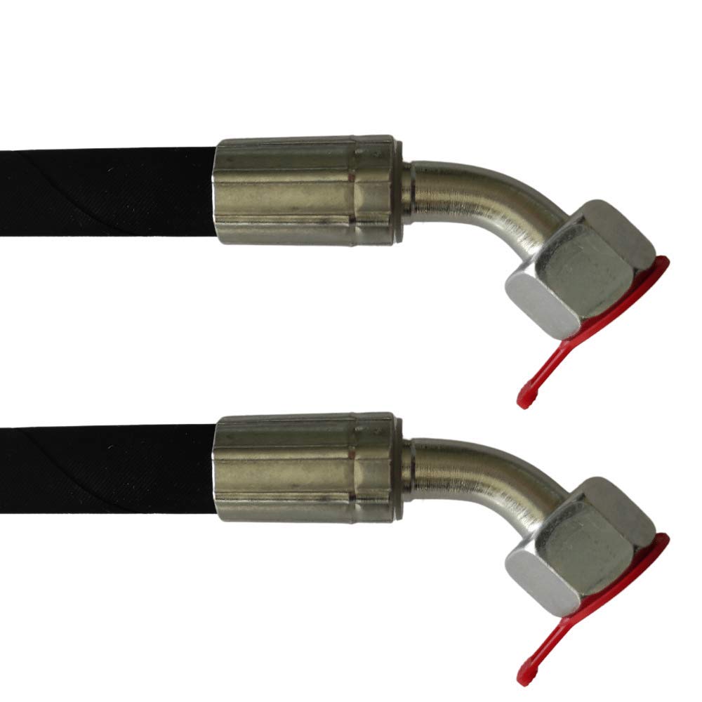 Manguera hidráulica 16S 8700 mm 2SN DN13 | Rosca M24 x 1,5 | DKOS45 - DKOS45 | Presión nominal 275bar