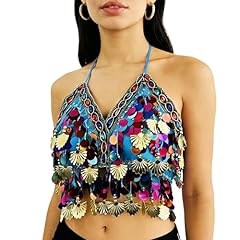 Light Blue With Color Coins Golden Shell