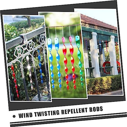 Sosoport Hastes De Torção De Para Pássaros Hastes De Torção Para Pássaros Ferramentas Para Assustar