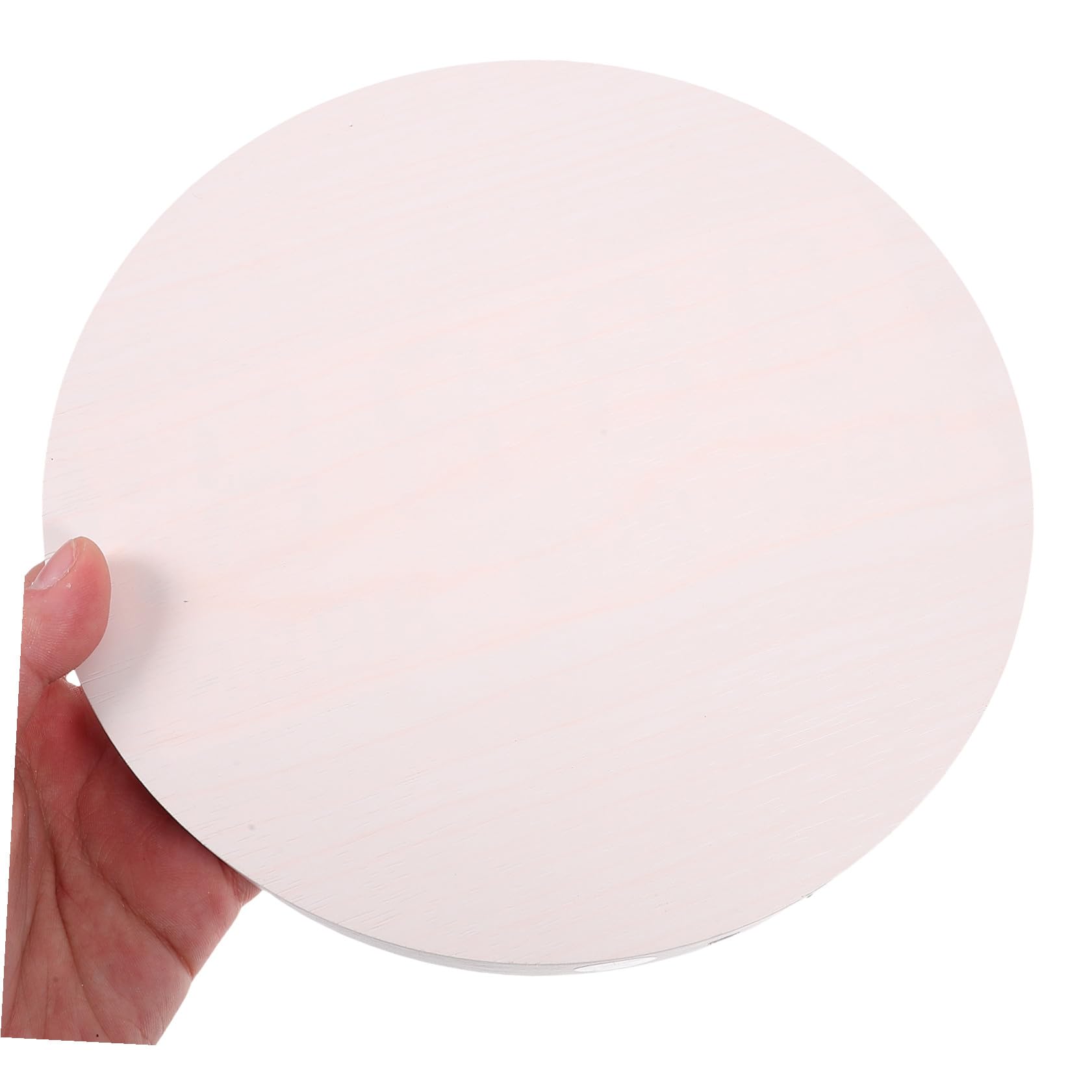 Homoyoyo Runde Elektronische LED Uhr mit Langer Batterielaufzeit und Alarmfunktion Kompakte Tischuhr fürs Schlafzimmer mit Einfachem Design