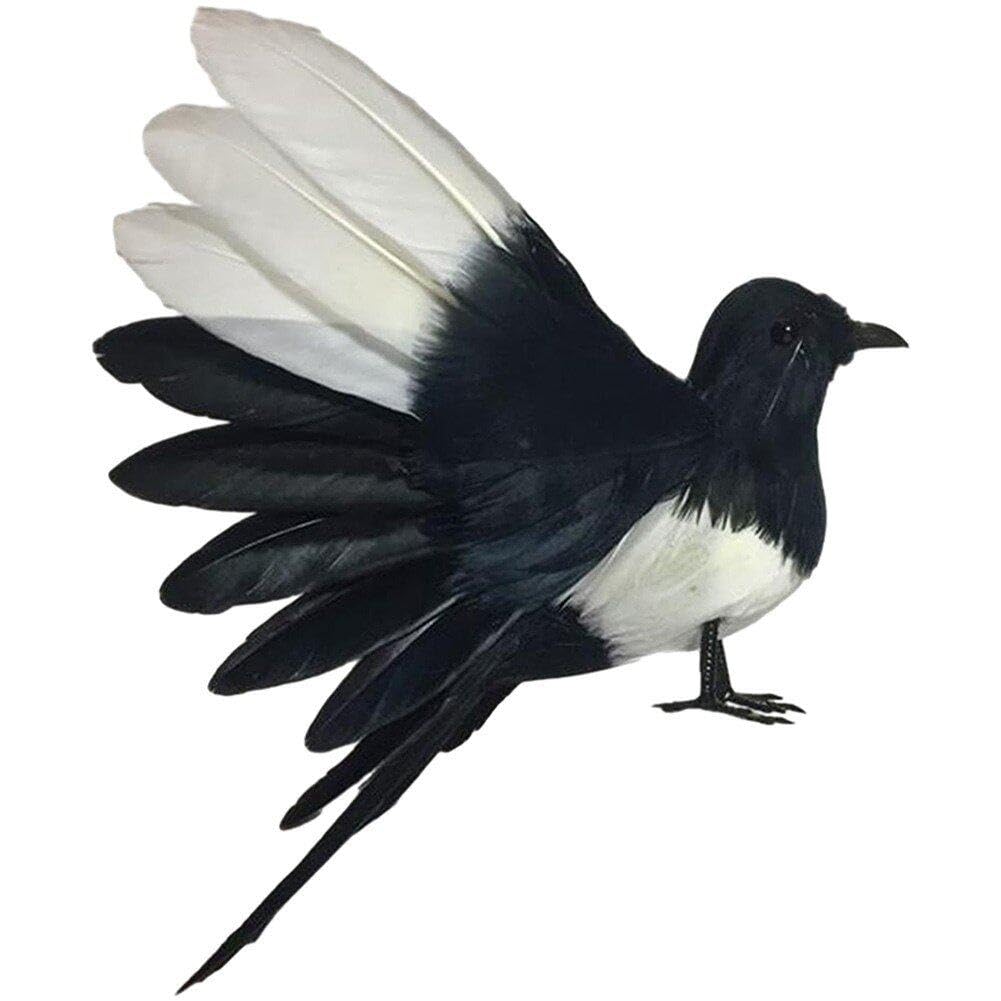 Sanfly As Shown Simulation Magpie Cute Fake Pigeon Model Artificial Bird Figurine Bird Decor Outdoor Bird Decoration Garden Animal Prop For Home