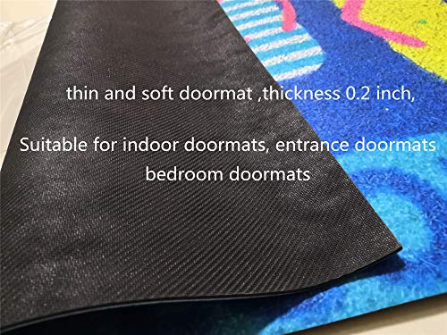 Product Heaven Jack Summer Door Mat Indoor Welcome Doormat 18X30 Inch Front Door Mat Rubber Backing Non Slip Doormats Washable Absorb Mud Easy Clean Thin Doormat Pool Decor #TOP5