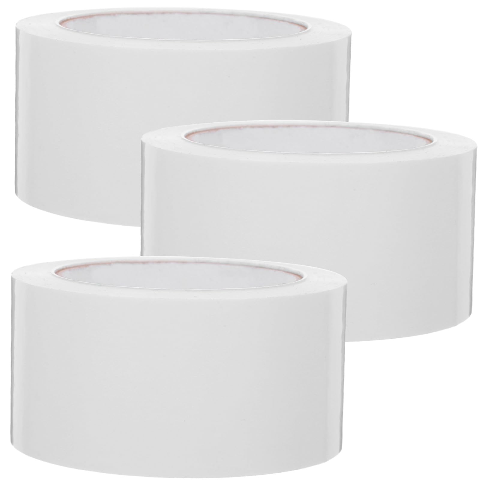 Housoutil Nastro Telato Bianco 3 Pezzi 55mm X 91m, Adesione Forte, Multiuso per Riparazioni Interne ed Esterne