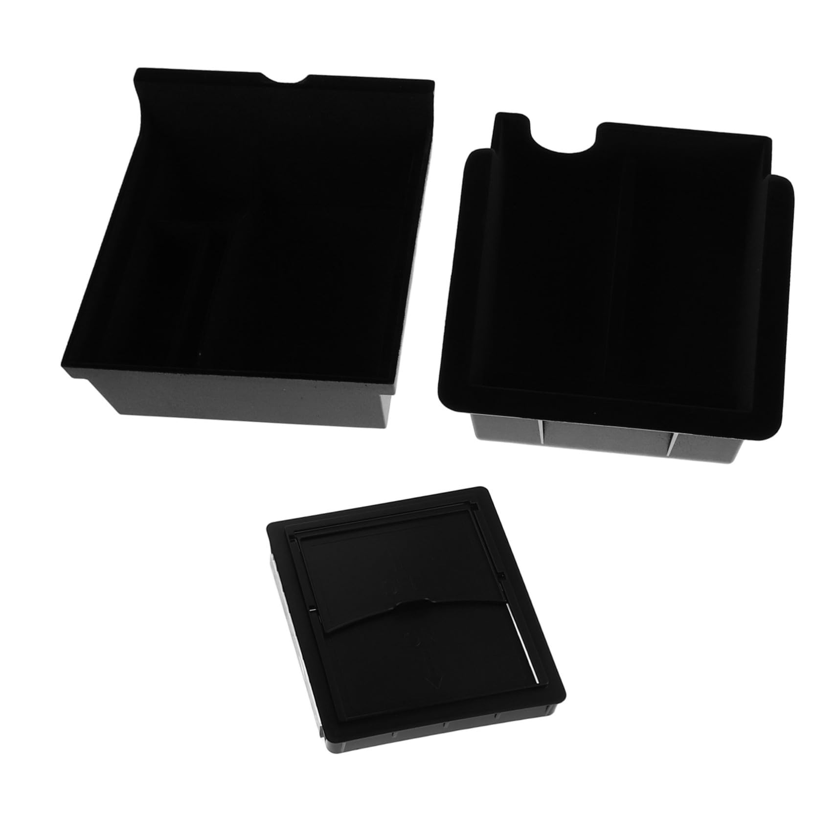 Couvercle de compartiment de rangement console centrale Tesla Model Y poche - 8