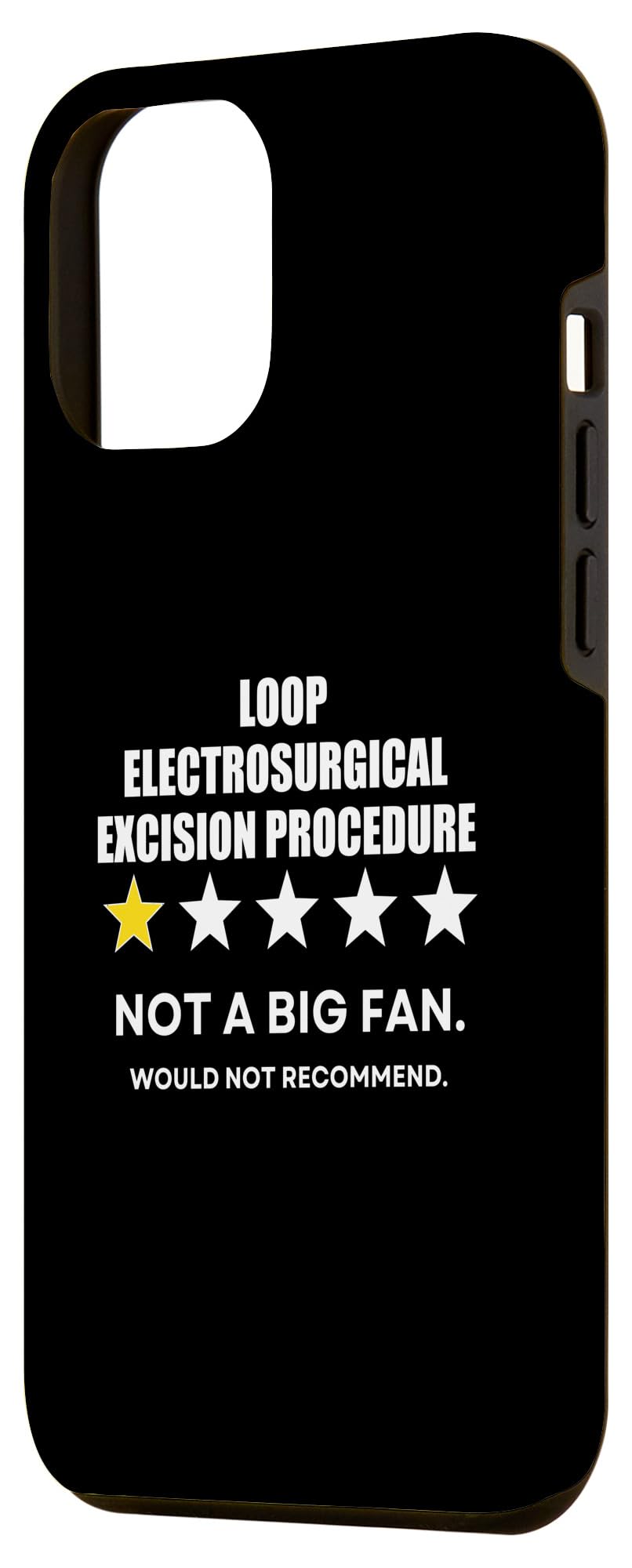 iPhone 14 Pro Max Loop electrosurgical excision procedure Not a Big Fan Case - Image 2