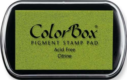 ColorBox Classic Pigment Ink Pad, Full Size, Citrine