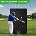 Teyva Daily Batting Cage Backstop 4'x6' Heavy Duty Reinforced Baseball Batting Cage and Net Saver for Baseball Softball Hitting Pitching