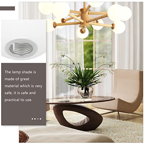 Image of LALAFINA Creative G9 Ceiling Lamp Shade 4.72 Inch Glass Light Cover Pendant Shade for Bedroom Living Room Decorative Lighting Fixture Replacement