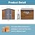 Shed 8' x 8' Storage Shed, 8x8 FT Wood Sheds & Outdoor Storage Clearance, Utility and Tool Garden Shed, Waterproof Storage Shed Large with Lockable Doors for Backyard, Patio, Outside Use