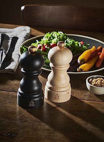 Peugeot - Paris u'Select - Macinapepe da 12 cm, 6 impostazioni predefinite, in Legno Certificato PEFC, Prodotto in Francia, Colore: Cioccolato - immagine 3