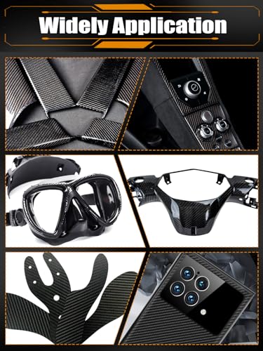 Kalolary KALOLARY-Z116 Carbon Fiber Sheet 250 X 100 X2 Mm,3K Real Carbon Fiber Board Plate Carbon Plate Twill Weave Panel Sheets Available In 1Mm 1.5Mm 2Mm 3Mm 4Mm 100% 3K Glossy Surface Laminate Carbon Fiber Sheet thumb #6