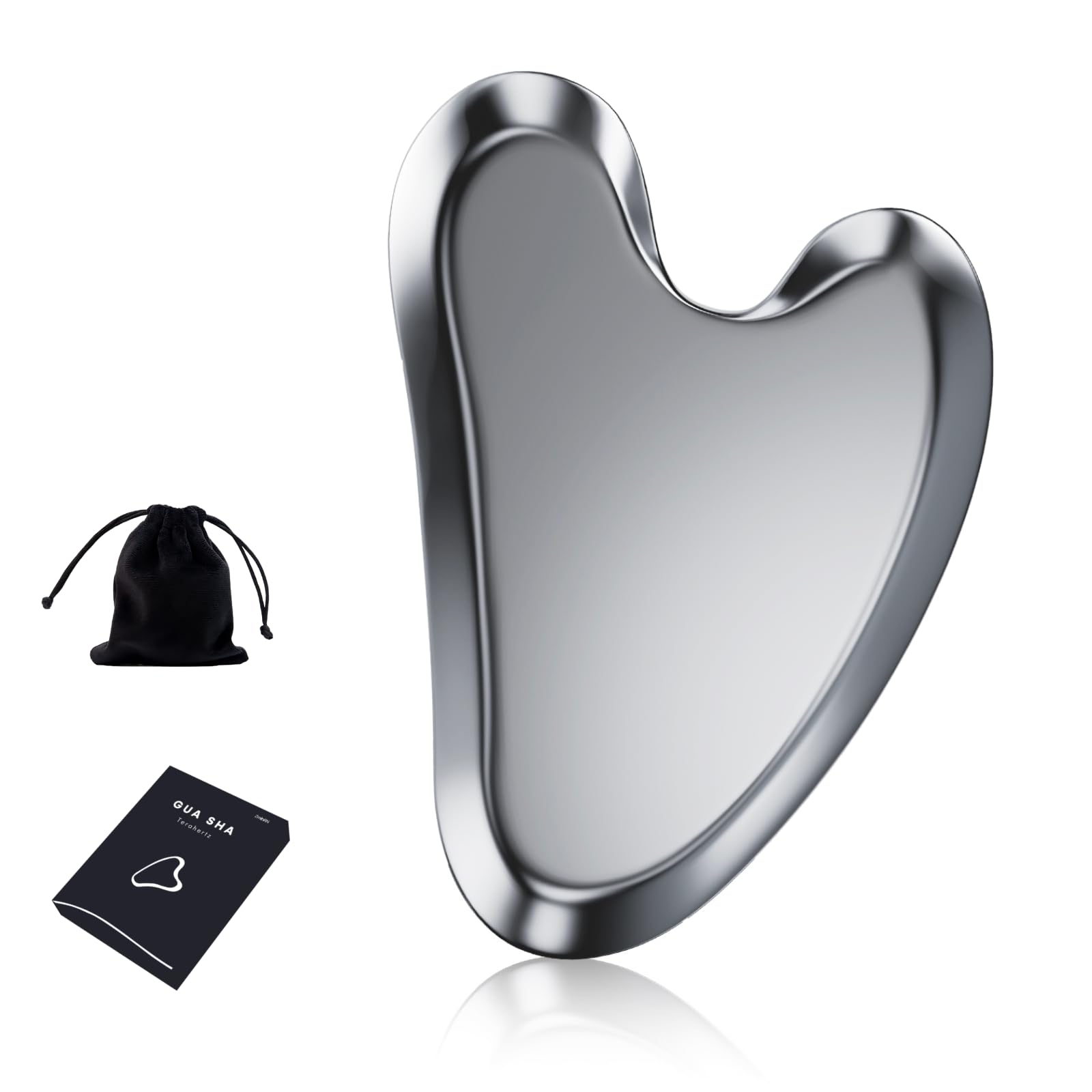 ZminRNTerahertz Gua Sha Facial Tools Guasha Tool for Face Body Gua Sha Stone Lymphatic Drainage Massager