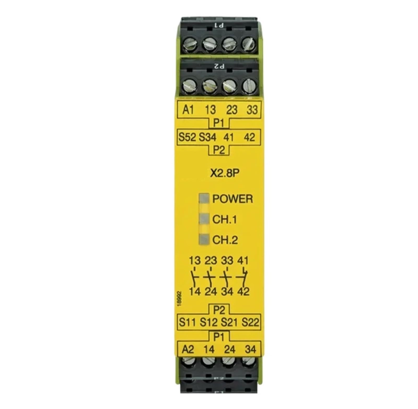 ZVQYSGIW 1PCS X2.8P 24VACDC 3n/o 1n/c 777301 24vdc Relay