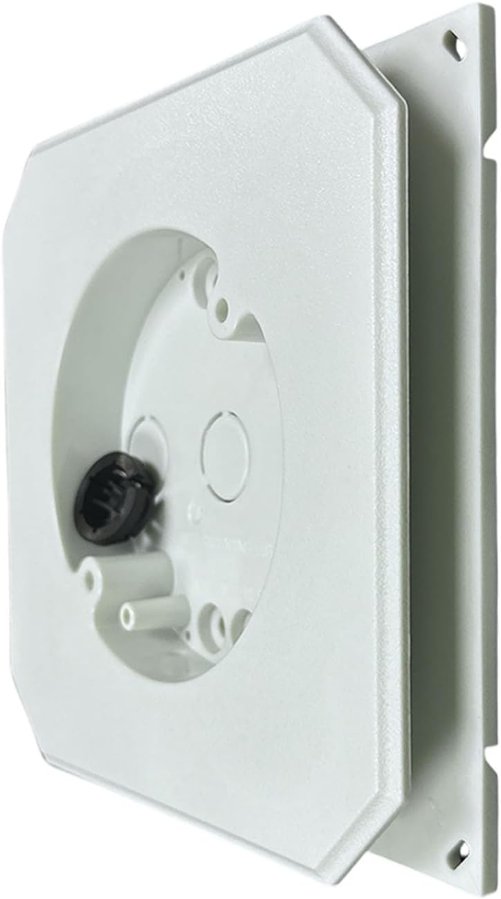 iMBAPrice IMBA-8141F-BK5 Black Non- Metallic Siding Mounting Block with Built-in Electrical Box for All Siding Types, 5-Pack