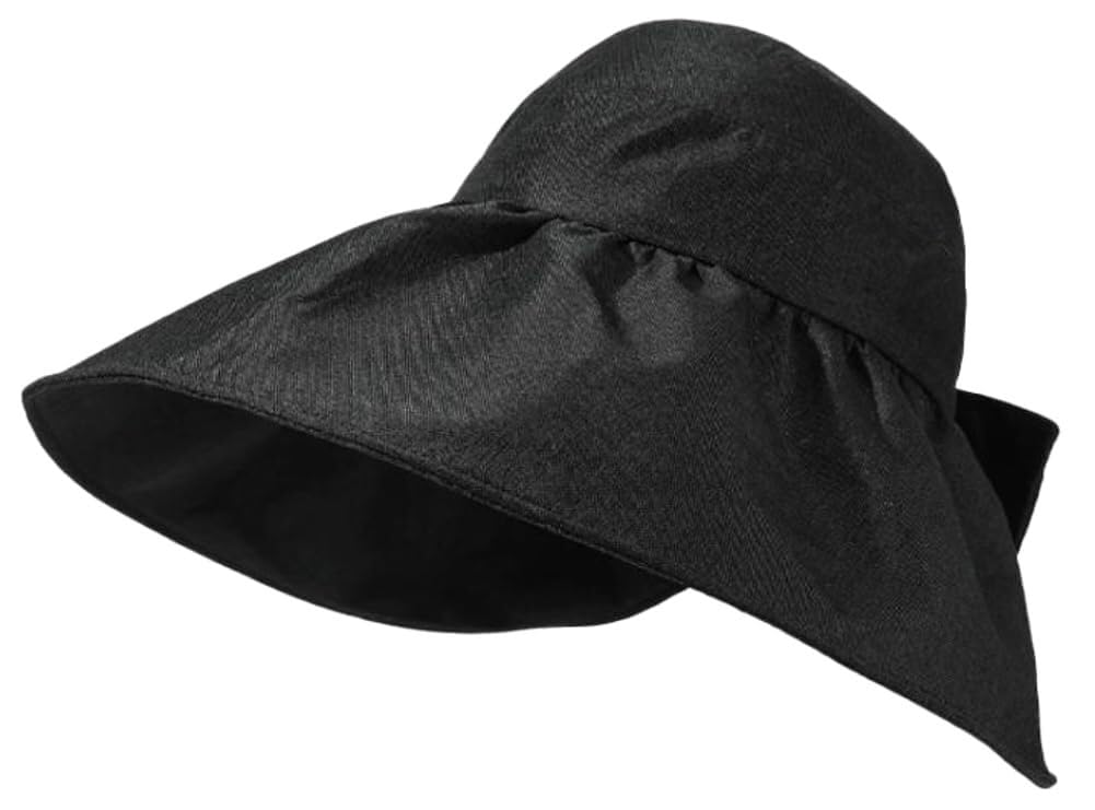 Chapeau de soleil femme protection UV optimale à large bord souple et pliable