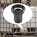 Generic IBC Tote Tank Adapter Coarse Thread Water Tank Connector Fitting Black, 50mm