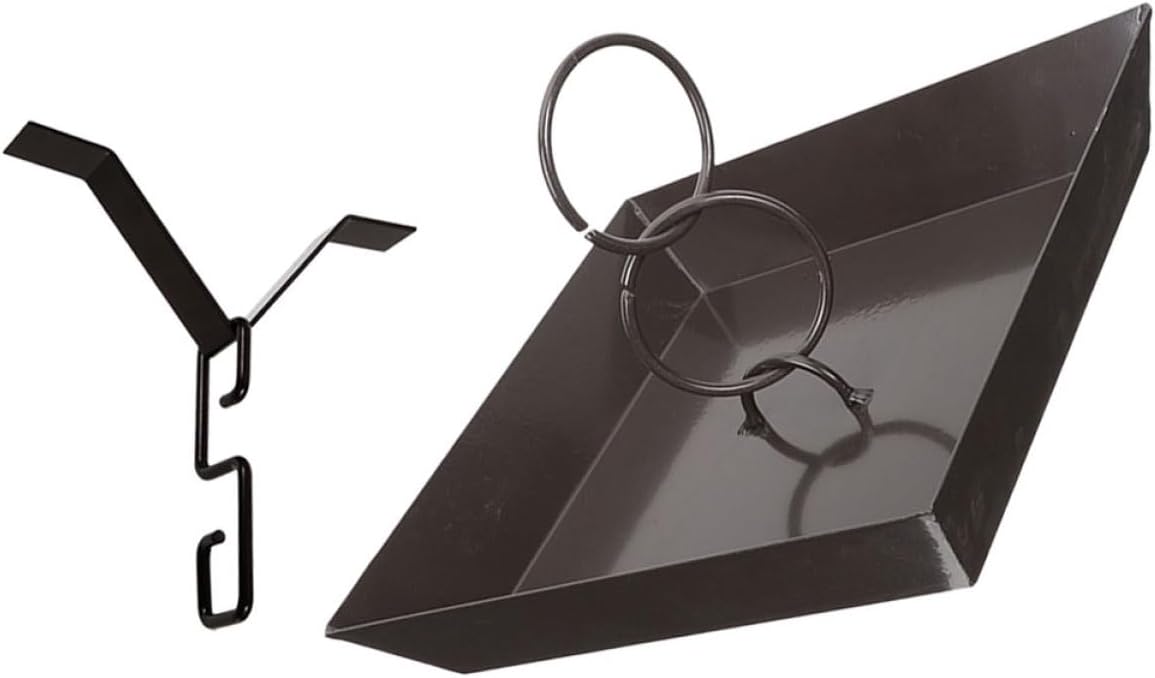 Hemoton 1Set Rain Chain with Catch Basin and Hooks Villa Rainwater Drainage for Gutters Decorative Garden Rain Chain for Outdoor Use