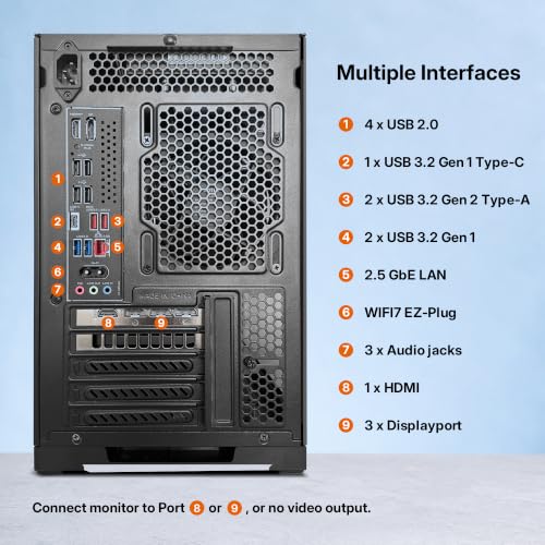 Image of KOTIN Prebuilt Gaming PC RTX 5070 12GB, Ryzen 7 9700X, 32GB DDR5, 1TB SSD