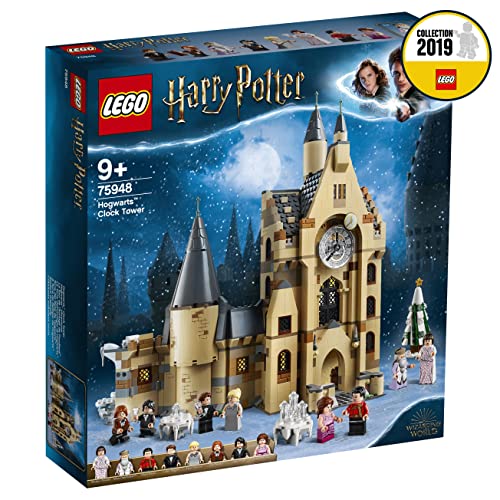 Harry Potter La Torre dell'Orologio di Hogwarts, Castello Giocattolo Compatibile con il Set La Sala Grande e il set Il Platano Picchiatore, 75948 - Lego - Immagine 2