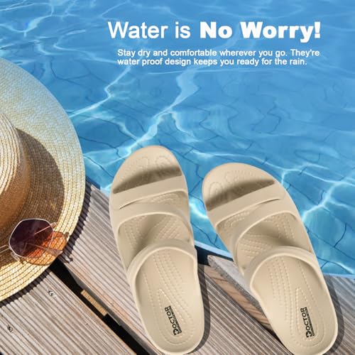 Image of DOCTOR HEALTH SUPER SOFT Women's Orthopedic Sandals And Slippers | Lightweight Anti-Skid Comfort Slides for Heel Pain Relief | Soft Cushion Sole Footwear for Everyday Use