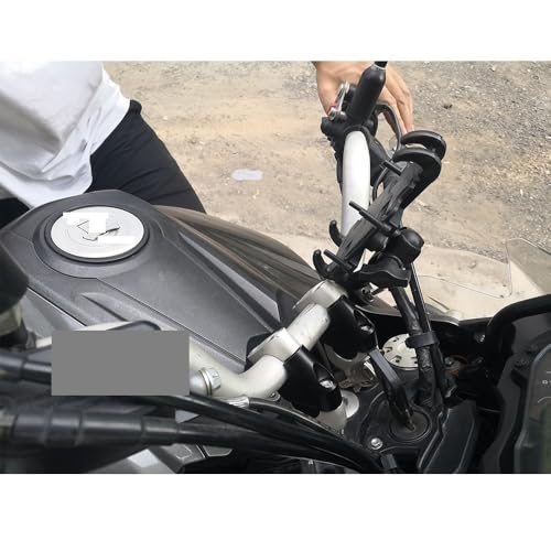 Abrazadera elevadora manillar TRK 702X adaptador de aluminio negro para ruta larga 4