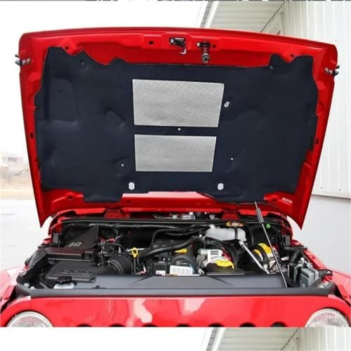 Coussinet en coton insonorisant Jeep Wrangler 2006-2017 protection moteur