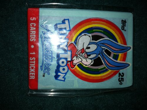 Unopened Tiny Toons Adventures Trading Card Pack 8 Cards Per Pack