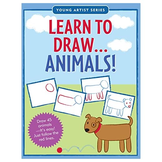 Learn To Draw Animals! (Easy Step-by-Step Drawing Guide) (Young Artist)