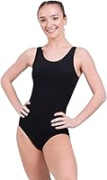 Vista 2 de Capezio malla enteriza para mujer Negro