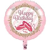 ballet party decoration ideas Marca: Creative Converting Creative Converting Party Supplies Twinkle Toes Ballerina Ballet Happy Birthday Foil Globo Decoraciones Fiesta 45,72 cm Rosa