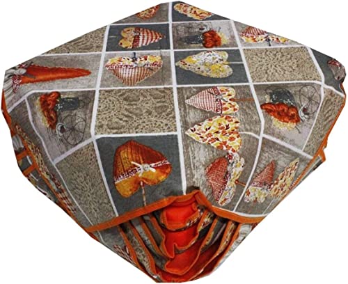 6 Cuscini Sedie Coprisedia Imbottiti Cuore