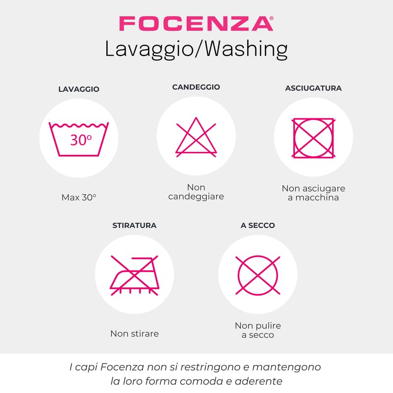 FOCENZA Set 3 Pezzi Body Donna in Morbida Microfibra Elasticizzata con Spalline Sottili, Intimo Donna Confortevole ed Elastico in Vari Colori, Made in Italy