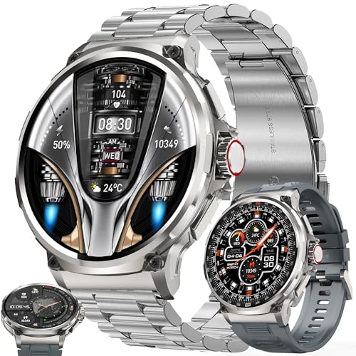 SMARTWATCH SACONET KM29 Uomo, Orologio Fitness, Frequenza Cardiaca, Amoled EUR 39,50 - IT