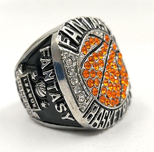 Custom Fantasy Basketball League Champion Championship Trophy Rings Prize (Customize,10)