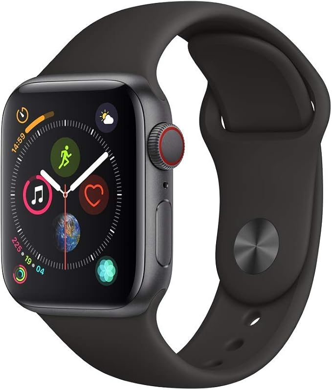 Apple Watch Nike Serie 4 (GPS + Celular), Correa deportiva negra., 40mm :  Electrónica - Amazon.com