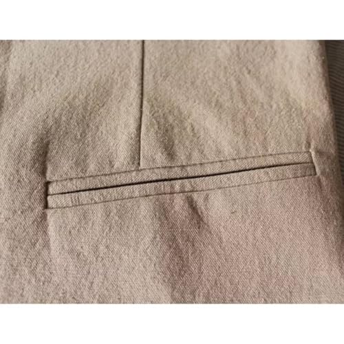 Mens Linen Vest Business Suit Vest Summer Casual Beach Wedding Lightweight Waistcoat4