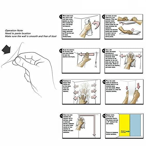 Nature Scenery Snow Waterfall 3D Print Wall Mural, Removable Self-Adhesive Wallpaper Wall Decoration Mural For Boys Girls Kids Room Living Room Tv Sofa Backdrop Decor(106"Hx135"W) #TOP6