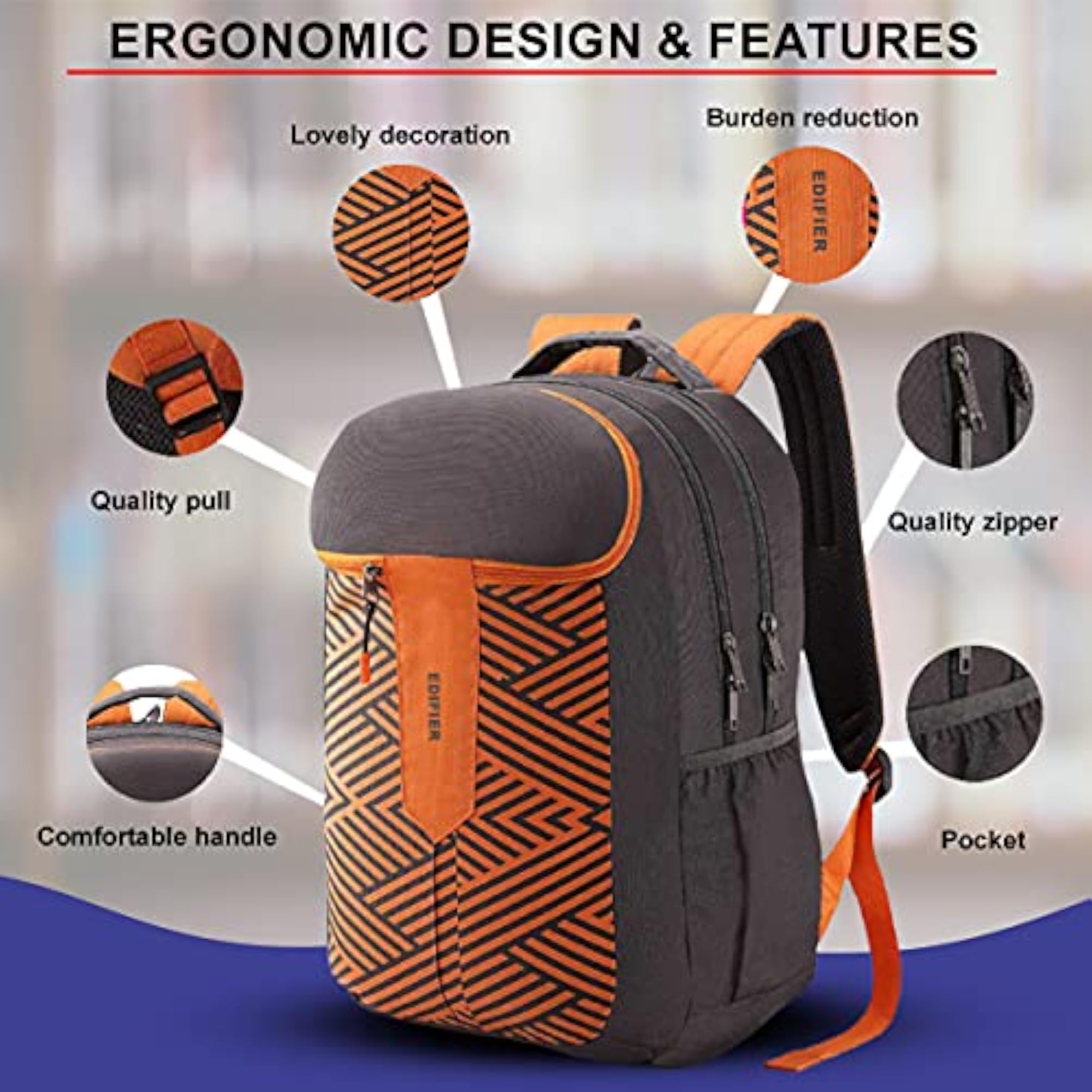 Multipurpose Backpack for Boys & Girls, Travel Bag