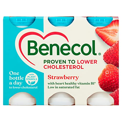 Benecol Strawberry Yogurt Drink 6 x 67.5g