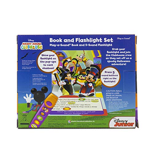 Disney Mickey Mouse Clubhouse - Halloween Surprise Sound Book and Flashlight Set - PI Kids - Image 2
