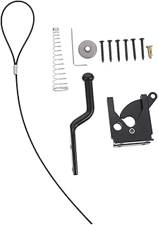 Uonlytech 1 Set Fence Door Lock Automatic Door Lock Picket Fences Lock for Door Automatic Metal Gate Door Locks Hasp Gravity Lever Fence Lock Gravity Lever for Wood Fence Iron Bolt Lock