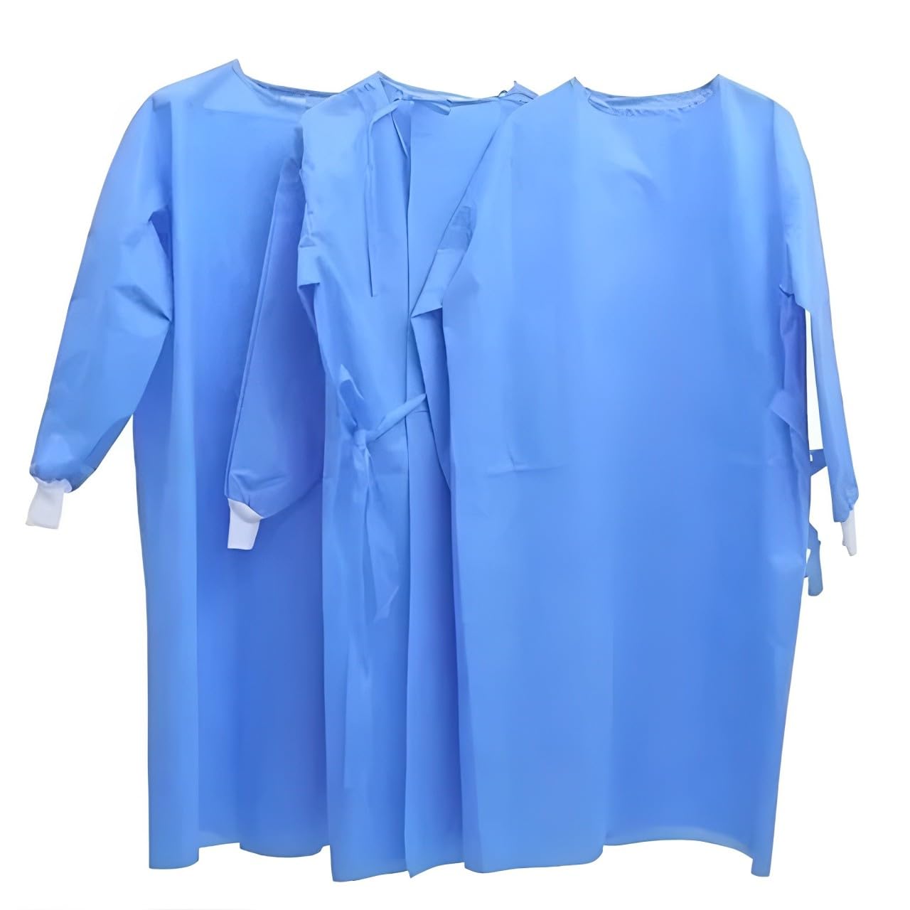 Mowell Non-Woven Disposable Gown Pack of 10 pcs Color-Blue, Length-47inch, Knitted Cuff, Size-Regular fits All for Hospital and clinic (B0C38WNG3V) Amazon Price History, Amazon Price Tracker