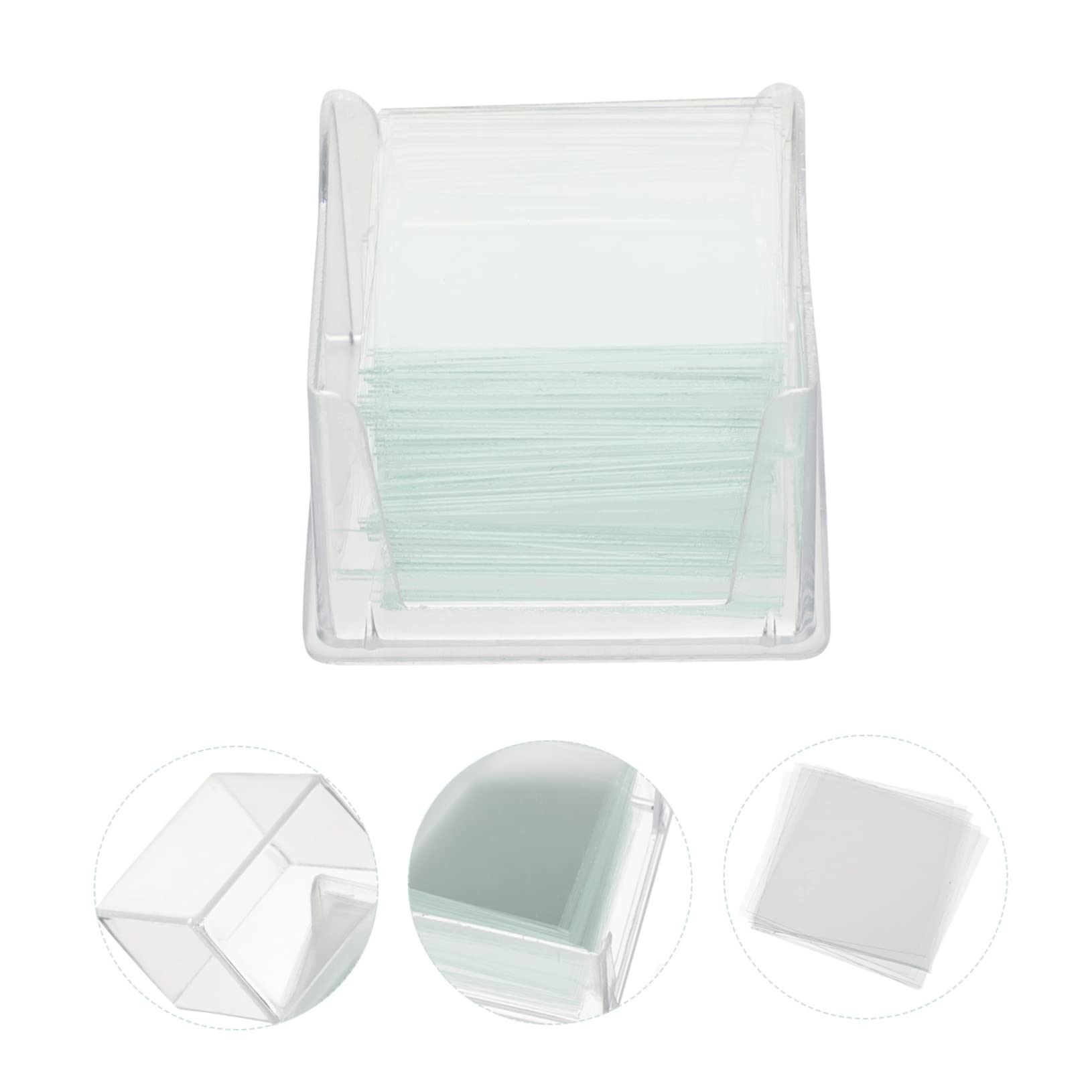 STOBAZA 1000 Boxes Square Cover Glass for Microscopes Pre Cleaned and Optically Microscope Cover Slips for Specimens for Education and Experimentation