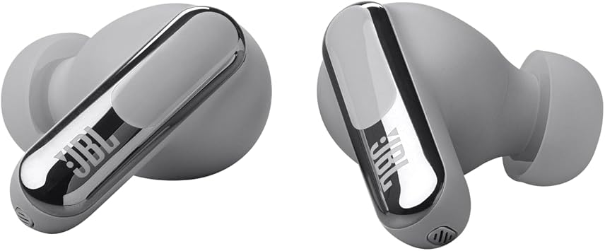 JBL Live Beam 3, Kablosuz Kulakiçi Kulaklık, Silver
