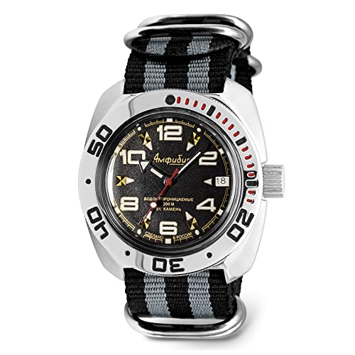 VOSTOK Amphibian 710335 montre automatique de plongée au style russe