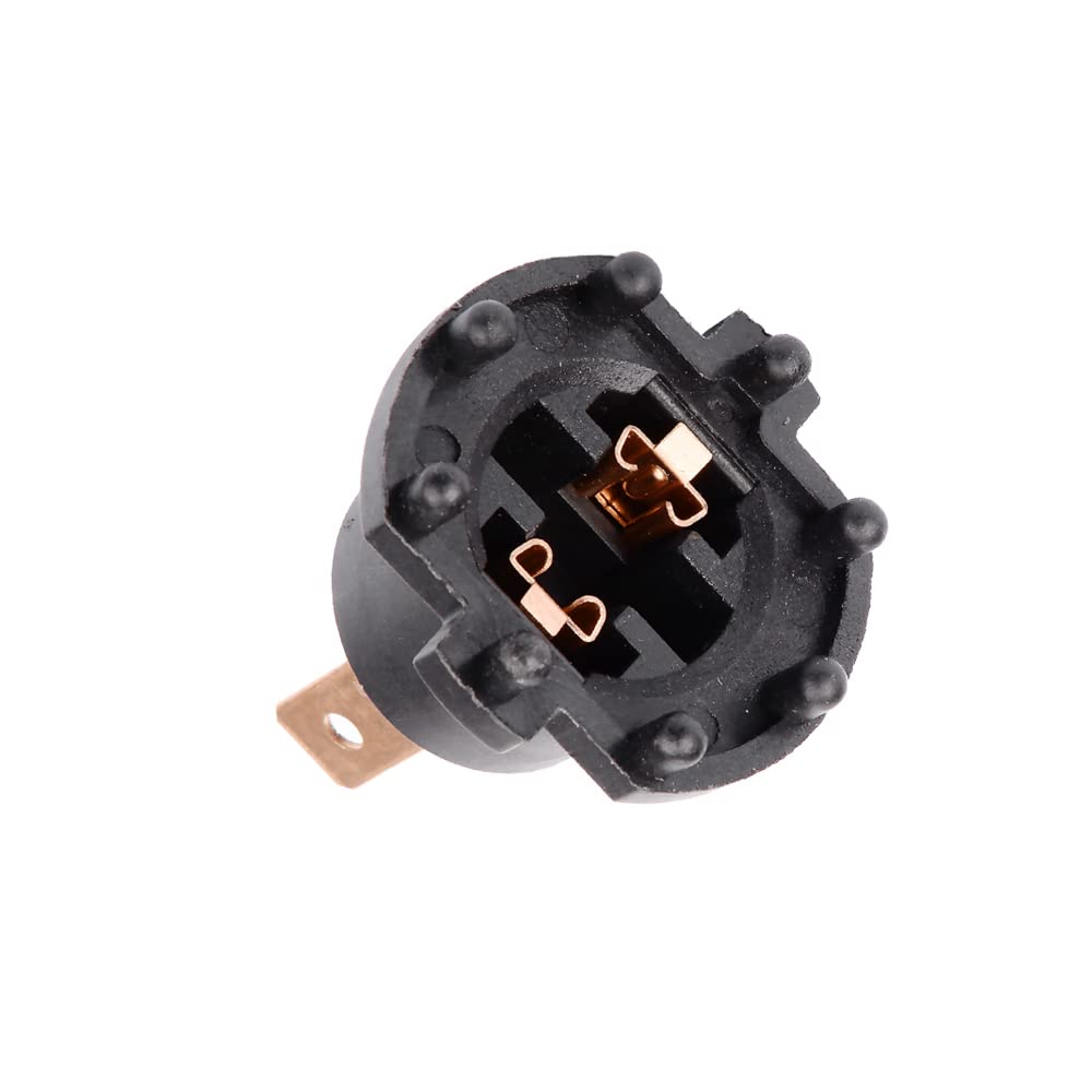 4er-Set Scheinwerfer-Adapter H7 Für HID-Birnen – Aus Metall, Silber, 46,5 X 32,5 X 20 Mm – Passend Für Audi, BMW, Mercedes, Saab, VW – Hitzebeständig, Einfache Montage – Inkl. 2 Paar Halter