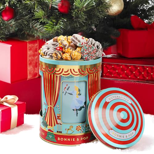 image for Christmas Gift Basket- Gourmet Food Gifts - Plays Music - Holiday Choc