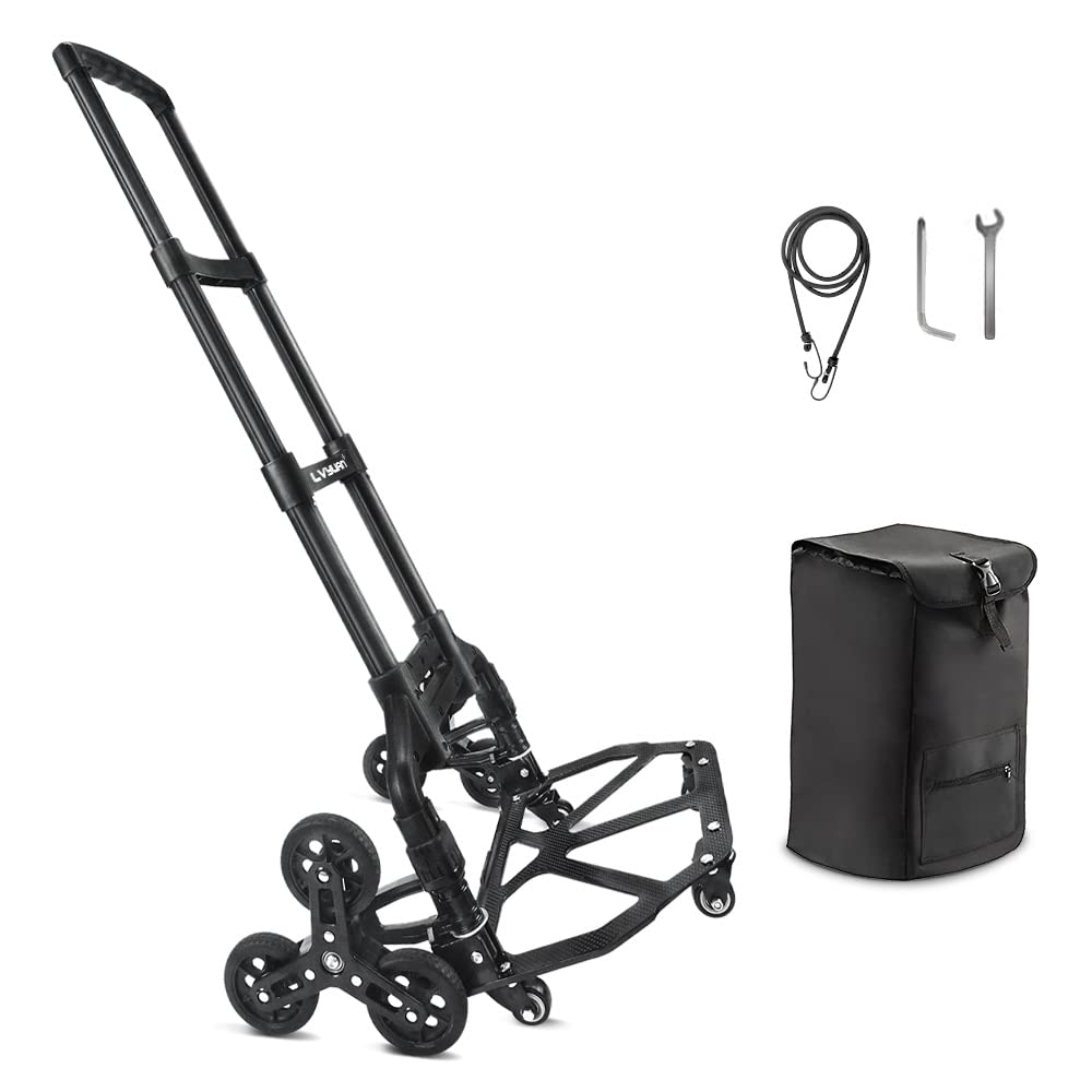 Amazon.co.jp: LVYUAN キャリーカート 階段 3輪 台車 階段 10
