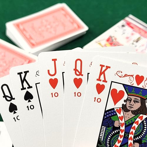 Set Deluxe Dobles Barajas Canasta Clásico miniatura 4
