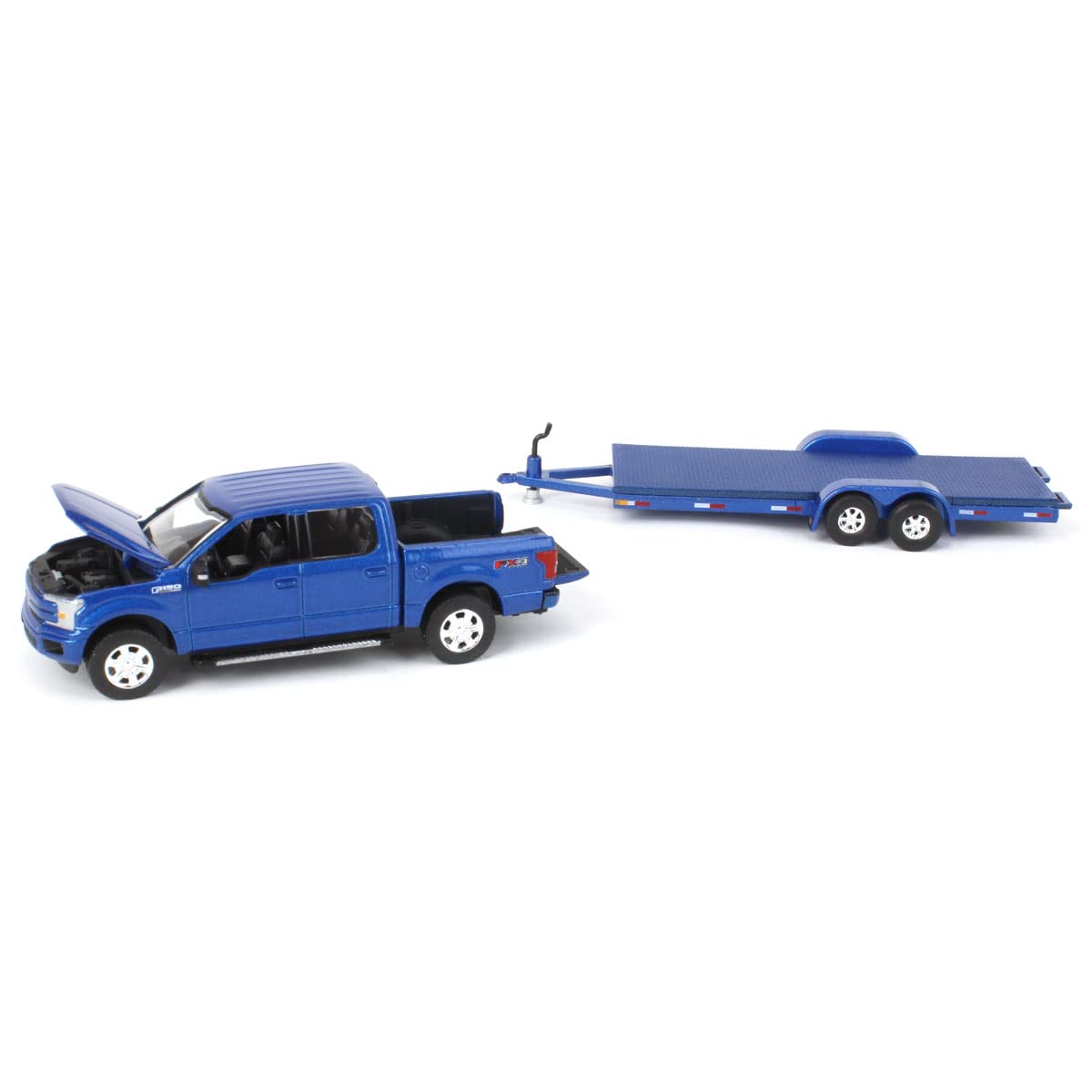 Amazon.com: Truck 1/64 2019 Ford F-150 Blue Metallic with Blue